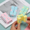 Infinite Rubik's Cube, Macaron-colored, fingertip flipping Rubik's Cube, thinking exercise, new cross-border foreign trade educational toy wholesale details Picture